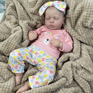 Muñeca Reborn Popular de 20 Pulgadas, Muñeca de Bebé Recién Nacido Realista, Suave al Tacto, Juguete Relajante para Niñas, Juego de Roles - Product Image 2