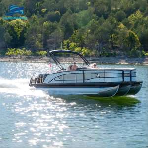 منصات عائمة عالية الجودة ، قوارب عائمة واحدة 15 قدمًا إلى 31 قدمًا ، جذوع قوارب عائمة من الألومنيوم ، أنبوب قارب عائم بدن - Product Image 6