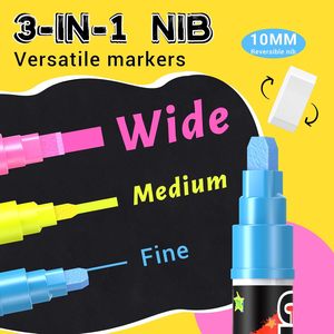 Marcadores de Tiza Líquida No Tóxicos de 8 Colores, Precio Económico con Descuento, Escritura Suave, Marcadores de Tiza para Dibujar - Product Image 3