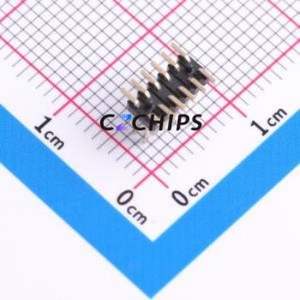 HX PZ1.27-2x6P TP-D Pin Header SMD,P=1.27mm Connector ( Pin Structure: 2x6P )( Pitch: 1.27mm )( Row Spacing: 1.27mm ) - Product Image 2