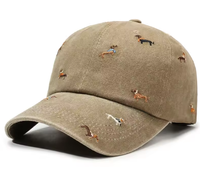 Gorra de Béisbol de Algodón de Alta Calidad con Logotipo Bordado Personalizado, Gorra Unisex Ajustable de Tela de Algodón Lavada, Gorra con Logotipo Personalizado