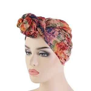 Phụ Nữ Phụ Nữ In Turban Headwraps Ankara Tóc Bó Headbands Mỹ Ban Nhạc Đầu Quấn Châu Phi Đầu Khăn