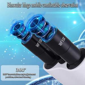 <span class=keywords><strong>Microscopio</strong></span> compuesto 40X-2500X <span class=keywords><strong>Microscopio</strong></span> biológico LED dual Ventas calientes <span class=keywords><strong>Microscopio</strong></span> binocular <span class=keywords><strong>con</strong></span> etapa mecánica de doble capa - Product Image 2