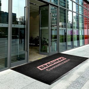 Tappetino Personalizzato con Logo a Basso MOQ, Base in Gomma Antiscivolo, Tappeto di Benvenuto per Ingresso - Product Image 4