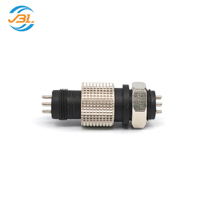 ผู้ผลิตอุปกรณ์อุตสาหกรรมตงกวน <span class=keywords><strong>สาย</strong></span>เคเบิลแบบวงกลม M12 IP67 กันน้ำ ป้องกันสัญญาณรบกวน แบบเชื่อมต่อ 2 3 <span class=keywords><strong>4</strong></span> ขา ตัวผู้ ตัวเมีย แกนทองแดงแท้ - Product Image 1