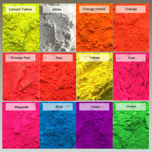 Pigments de <span class=keywords><strong>peinture</strong></span> fluorescente néon organique, poudre de pigment fluorescent <span class=keywords><strong>pour</strong></span> peintures, encres, plastiques - Product Image 5