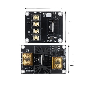 <span class=keywords><strong>Impresora</strong></span> <span class=keywords><strong>3D</strong></span> XLW cama calentada 25A 30A módulo de potencia/placa de expansión MOSFET de cama caliente Inc plomo de 2 pines con Cable <span class=keywords><strong>Anet</strong></span> <span class=keywords><strong>A8</strong></span> A6 A2 rampas 1,4 - Product Image 6
