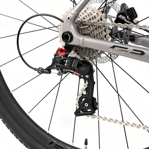 Vélo de ville à cadre en carbone 700C, fourche en carbone, réduction des vibrations, coupe-vent, vitesse 12 vitesses, frein à disque hydraulique, guidon plat, vélo pour homme - Product Image 2