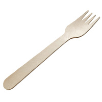Ensemble de couverts jetables en bois épaissi, couteau, fourchette et cuillère en bois de bouleau renforcé, qualité supérieure, kit de vaisselle biodégradable
