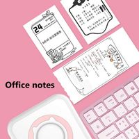 Mini Imprimante Thermique Portable Sans Fil Compacte pour Étiquettes, Photos et Autocollants, Machine à Stickers