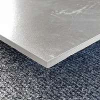 Carreaux de sol en porcelaine grise de salon intérieur de haute qualité 600X600
