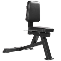 Chaise de musculation commerciale à angle droit pour presse à banc, haltères, entraînement des triceps et poussée d'épaules, pour usage en salle de sport à domicile