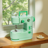 UFR-308 Machine à coudre miniature fiable et légère avec point de couture pour bricolage, artisanat, usage domestique, neuve
