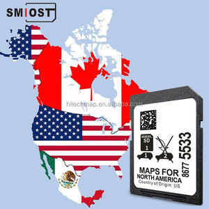 SMIOST CID carte de Navigation de voiture système de navigation SD GPS Navi pour Chevrolet 8677 5533 USA <span class=keywords><strong>Sierra</strong></span> Silverado - Product Image 1