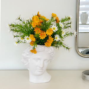 Jarrón Decorativo Estilo Nórdico David Gaze para Flores Secas, Adorno para Sala <span class=keywords><strong>de</strong></span> Estar, Dormitorio, Escritorio, con un Alto Sentido Estético - Product Image 4