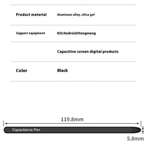 ปากกาสไตลัส SAMSUNG <span class=keywords><strong>Z</strong></span> <span class=keywords><strong>Fold</strong></span> 5  วัสดุพลาสติกทนทาน  แบบ Capacitive สำหรับวาดภาพและสัมผัสหน้าจอ  ใช้ได้กับ Samsung <span class=keywords><strong>Galaxy</strong></span> <span class=keywords><strong>Z</strong></span> <span class=keywords><strong>Fold</strong></span> 3 - Product Image 5