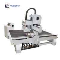 Equipo de corte de grabado de enrutador CNC para carpintería LSW1325 ATC con precisión de alta velocidad de control Syntec