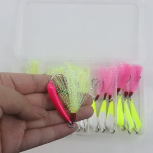 Boîte <span class=keywords><strong>de</strong></span> 15 pièces <span class=keywords><strong>de</strong></span> haute qualité 7g 10g 14g, tête <span class=keywords><strong>de</strong></span> pêche au <span class=keywords><strong>thon</strong></span>, hameçon en plomb pour bar, pêche <span class=keywords><strong>de</strong></span> fond dans les rivières - Product Image 2