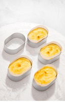 Lot de 10 moules ovales semi-cuits pour cheesecake, tarte légère, crème de fromage, yaourt, mousse, anneau à biscuits, ustensiles de cuisson pour desserts, moule à gâteau