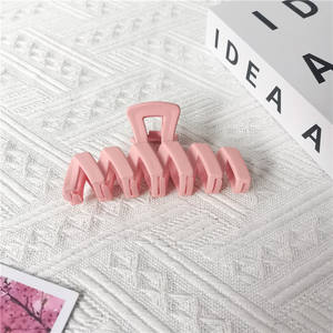 بسيط <span class=keywords><strong>M</strong></span>-على شكل مشبك شعر مزاجه Morandi متجمد مخلب كليب الأزياء أغطية الرأس بلون هندسية شعر أنيق الفك مقاطع - Product Image 3