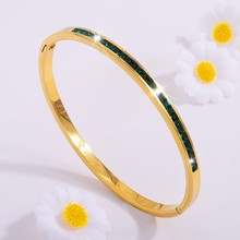 Bracelet CZ vert