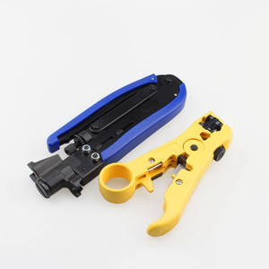 <span class=keywords><strong>Rg6</strong></span>/59 Coaxiale Kabel Strippen Tangen Combinatie Gereedschapsset F Bnc Rca Connector Crimper Tang Set - Product Image 2