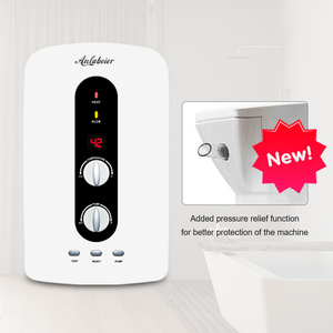 Chauffe-eau électrique intelligent 5500W sans réservoir pour la maison, camping-car ou hôtel avec affichage numérique et affichage de la température par LED de la pompe - Product Image 4