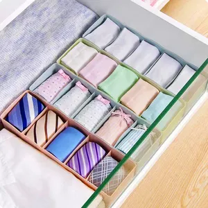 Caja Organizadora de Plástico Ajustable para Cajones de Armario, <span class=keywords><strong>Precio</strong></span> Económico de Fábrica, para Guardar Ropa Interior, Calcetines y Sujetadores - Product Image 2