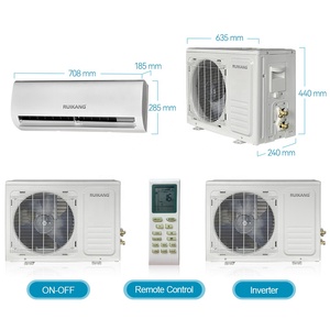 เครื่องปรับอากาศ OEM 220V พร้อมคุณสมบัติเครื่องใช้ไฟฟ้าอัจฉริยะ ระบบปรับความถี่และแหล่งพลังงานได้  เครื่องปรับอากาศแบบไร้ท่อ H - Product Image 2