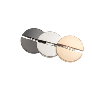 Suéter y abrigo de mujer de alta calidad, accesorio para camisa, forma Irregular, botón grande de aleación de Zinc, patrón decorativo redondo - Product Image 1