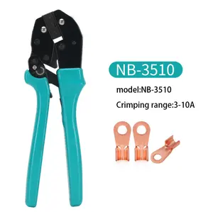 NB-3510 Best selling U-shaped cold-pressed terminal wire ear wiring opening copper nose wire connector crimping pliers