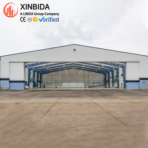 هيكل فولاذية جاهزة الصنع معزولة بطبقة مزدوجة ، بناء حنجرة طائرات مسبقة الصنع - Product Image 3