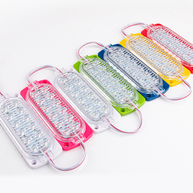 RCJ LED Lights 12V/24V Mini SMD LED Module Light 4000K Injection Remote Control 5050 RGB High Power LED Modules