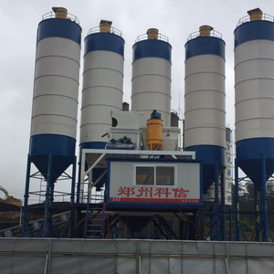 Hochwertige tragbare Beton mischa nlage mit motor getriebener Silo Calculator Hopper Lifter-Produktions linie - Product Image 5