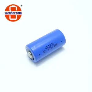 Enbar लिथियम बैटरी CR123A 3v 1500mAh डिजिटल कैमरा ली/MnO2 बैटरी CR17335