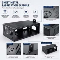Service de fabrication sur mesure de tôlerie : découpe laser, pliage CNC, soudage, estampage, boîtiers, armoires, châssis, supports