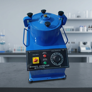 Extractor de Betún Eléctrico para Análisis del Contenido de Aglutinante en Mezcla Asfáltica, Equipo de Prueba de Laboratorio para Carreteras, Estándares ASTM e IS - Product Image 1