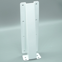 Fabricants Fourniture en vrac Support en forme de L à persiennes à prix ultra-bas, quincaillerie à persiennes blanches de 178mm pour volets et stores de fenêtre