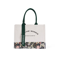 Sac fourre-tout en toile pour femme, imprimé avec logo personnalisé, respectueux de l'environnement, avec poignées en corde et ruban, haute qualité