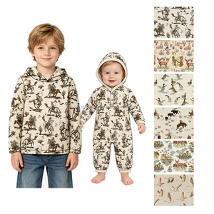 Conjuntos de Verano Personalizados de Spandex Suave para Niños, Ropa al por Mayor para Niños Pequeños, Boutique Infantil, Precio de Fábrica, Ropa para Bebés - Product Image 3