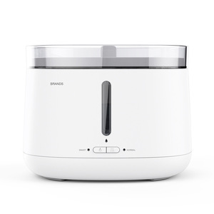 Fontaine à eau automatique pour chat, en plastique blanc, silencieuse, sans fil, intelligente, pour usage domestique - Product Image 5