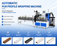 Ligne de production intelligente pour l'emballage de surfaces larges, machines de travail du bois avec moteur de 72 kW, fabrication flexible