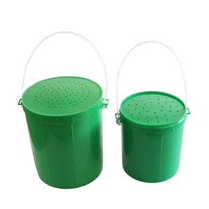 Atacado caixa isca balde-Caixa de isca balde portátil, isca de plástico para manter a isca viva