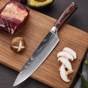 Mutfak sıcak kesici mutfak amnufactool aracı paslanmaz İşlevli aşçı çelik pancar şef yüksek kalite biftek bıçağı