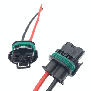 1544317-1 メス2ピンメス8MMピッチマップセンサー黒色プラグ高電流ファンモーターワイヤーハーネス - Product Image 3