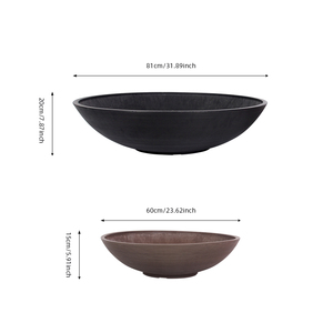Pots de fleurs de haute qualité, un incontournable pour les jardins extérieurs, articles de décoration intérieure exquis - Product Image 2