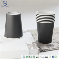 Gobelet en papier PHA à paroi simple, à base de bio-matériaux, compostable à domicile, pour un emballage durable