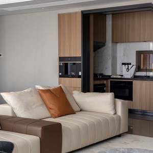 Ensemble d'armoires de style minimaliste moderne et confortable, design personnalisé pour villa résidentielle, intérieur d'usine, appartement - Product Image 4