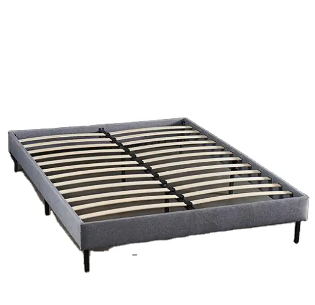 Promotional Bed Frames Without Headboard High quality King Queen Full all sizes Cheap Price