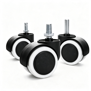 No Black Marks Clean Floor No Dent Marble Safe Tile Friendly Non Marking Furniture Caster Wheels Heavy Duty Furniture Caster Set - Product Image 6